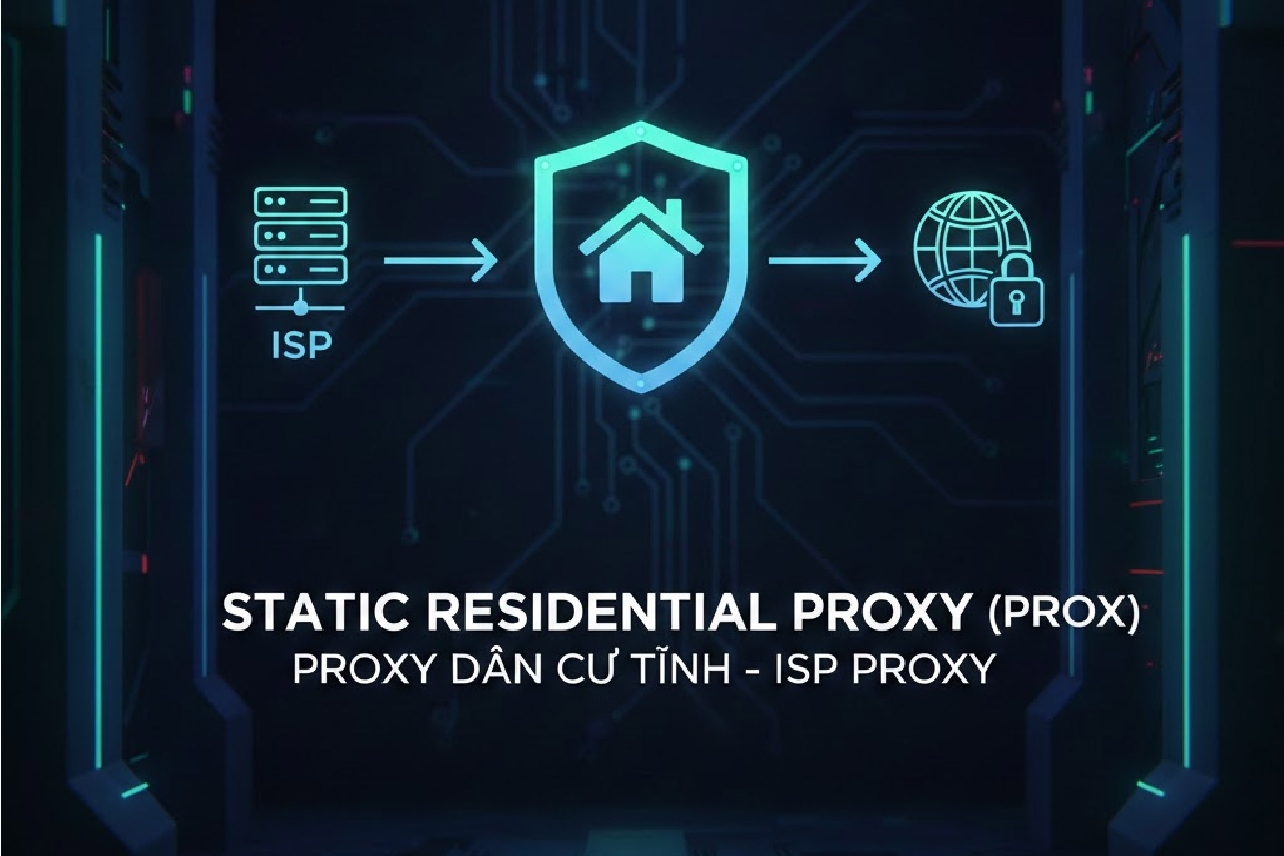 proxy dân cư tĩnh